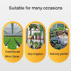 2pcs 8/11 To 4/7 Dual Locking Reducer Drip Irrigation Fittings Gardening Hose Sprinkler Connector, Model: 3 Way