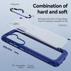 For Samsung Galaxy S24 FE 5G TPU + PC Lens Protection Phone Case(Blue)