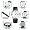 SKMEI 1801 Men Casual Calendar Quartz Watch(BLack)
