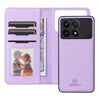 For Redmi K70 / K70 Pro BETOPNICE BN-005 2 in 1 Detachable Imitate Genuine Leather Phone Case(Light Purple)