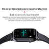 QS08 PRO 1.83 inch BT5.2 Smart Sport Watch, Support Sleep / Heart Rate / Blood Oxygen / Temperature / Blood Pressure Health Monitor(Black+Green)