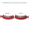 Hair Scalp Massage Comb Hairbrush Bristle Nylon Women Curly Detangle Hair Brush for Salon Hairdressing Styling Tool(Red)