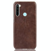 For Xiaomi Redmi Note 8 Shockproof Litchi Texture PC + PU Case(Brown)