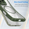 For Samsung Galaxy S24+ 5G Carbon Fiber Texture MagSafe Translucent Phone Case(Green)