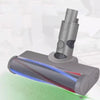For Dyson V6 Vacuum Cleaner Floor Brush Head with Green LED Light