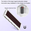 COOLMOON AM10 ARGB+PWM Dual 10 Ports Temperature Control Splitter Case Fan 5V 3Pin HUB(White)