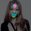 Halloween Two-Color Luminous Funny Tattoo Stickers Face Sticker(FCY-004)