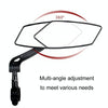 Mountain Bike High Definition Flat Reflective Rearview Mirror, Specification: Single Right