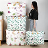 Clothes Quilt Storage Bag Large Capacity Waterproof Moistureproof Moving Luggage Bag, Style: 85L Large Pineapple
