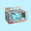 Cartoon Creative Hippo Shape Bite Hand Novelty Tricky Toys with Light and Music, Random Color Delivery