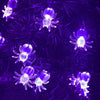 Warm White 3m 20LEDs Halloween LED Cartoon Atmosphere Decorative Light String(Purple Spider)
