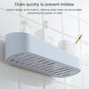 Bathroom Paste Wall-Mounted Plastic Storage Rack Geometric Shape Bathroom Rack, Specification: Carton Packaging(Apricot)