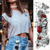 Large Arm Sleeve Waterproof Temporary Tattoo Sticker(TQB-053)