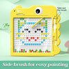 Kids Magnetic Drawing Board Big Chess Children Creative Toys, Spec: 52 Beads Dinosaur Green