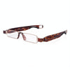 Portable Folding 360 Degree Rotation Presbyopic Reading Glasses with Pen Hanging, +1.50D(Testudinarious)