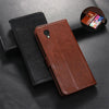 For Alcatel 1 Ultra idewei Crazy Horse Texture Leather Phone Case(Sky Blue)