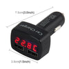 DC 12-24V Input Intelligent Matching Current Intelligent Charge 5V 3.1A Output Dual USB Ports Car Charger