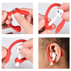 For AirPods 1 / 2 / AirPods Pro / Huawei FreeBuds 3 Wireless Earphones Silicone Anti-lost Lanyard Ear Hook(White)