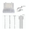 180 PCS Double Wire Spring Tube Clamp Water Pipe Clamps, Size: 5-24mm