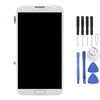 Samsung Galaxy Note II N7100 LCD Touch Screen & Frame - White