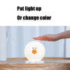 Octopus Pat Light LED Silicone Night Light Bedroom Bedside Sleeping Lamp(Colorful Light)