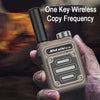 JINLIDE 3-5km 8W 6000mAh Hand-held Walkie Talkie Wireless Copy Frequency Ham Radio(Gray)