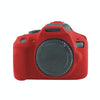 Soft Silicone Protective Case for Canon EOS 2000D (Red)