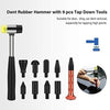 Q1 18 in 1 Car Paintless Dent Repair Hail Remover Hooks Rods Kit