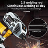 Handheld Welding Machine Home Small Portable Inverter Welder(Green EU Plug 220V)