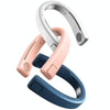 WT-F54 Wind From All Sides Long Battery Life Semiconductor Cooling Hanging Neck Fan(Blue)