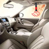 Car Rear Bumper Warning Hanging Ring Car Hand Pull Ring(Red)