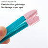 Cat Eye Tear Stain Remover Brush - Blue/Pink