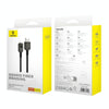 Baseus Unbreakable Series 2.4A USB to 8 Pin Fast Charging Data Cable, Length:2m(Black)