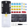 6-Way LED Indicator Fuse Box Socket For RV And Yacht, Set: Configuration 4