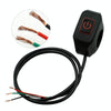 2 PCS Motorcycle Electric Car Modified Accessories Headlight Speaker Over-Car Light Spot Fire Light Multi-Function Self-Locking Switch(Green Light)