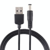 3A USB to 5.5 x 2.1mm DC Power Plug Cable, Length: 1m