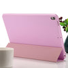 For iPad Air 3 10.5 inch Horizontal Flip Smart Leather Case with Three-folding Holder(Pink)