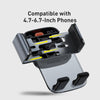 Baseus SUYK000101 Easy to Control Clamping Car Phone Holder Outlet Version(Dark Sky Black)