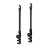1pair Car Seat Back Umbrella Fixed Storage Hook, Style: Adjustable
