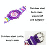 JNEW A335-86224 Children Cartoon 3D Cooking Firl Waterproof Quartz Silicone Watch( Purple)