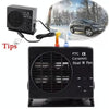 Car Heater Heating Fan Car Window Defroster(Black)