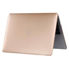 For 2016 New Macbook Pro 13.3 inch A1706 & A1708 Laptop PC + Metal Oil Surface Protective Case (Gold)