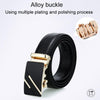 Dandali 120cm Mens Alloy Automatic Buckle Leash Business Casual Belt, Style: Model 6