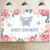 1.5m X 1m Butterfly Pattern Photography Backdrop Birthday Party Decoration Background Cloth(MSA00004)