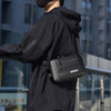 WEIXIER W126 Leisure Men Shoulder Bag Portable With USB Port Outdoor Messenger Bag(Black)
