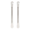 2pcs Metal Bicycle Tire Pry Bars Levers Mountain Bike Tire Removal Tools(Silver)