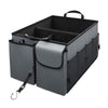 Car Foldable Glove Storage Box Trunk Organizer(Grey)