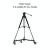 Kingjoy VX-600D Aluminium Alloy Camera Big Foot Wheel Tripod Pulley Base