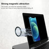 LK-01 Magsafe Laptop Aluminum Alloy Magnetic Stand With 2 Magnetic Sheet(Silver)