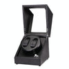 5 Gear Mechanical Automatic Watch Box Electric Motor Watch Shaker, US Plug, Style:Crocodile Pattern(Black)